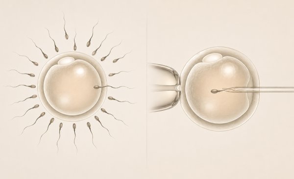 Diferença Entre FIV Convencional e FIV ICSI